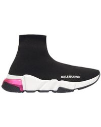 balenciaga speed pink sole