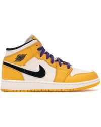 lakers air force 1 high top