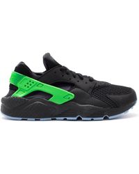huarache black venom green