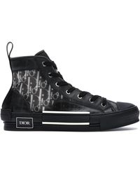 dior sneakers black and white