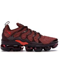 burgundy vapormax plus women's