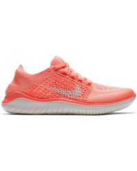 women's free run flyknit 2018 running sneakers from finish line