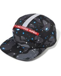 bape space camo bucket hat