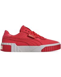 women's puma cali nubuck casual shoes