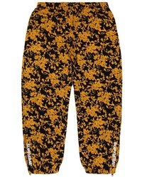 supreme paneled warm up pant