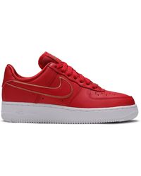 air force 1 upstep lux university red