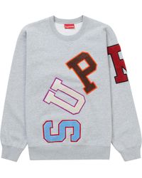 supreme louis vuitton arc logo crewneck