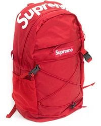 supreme 210 denier cordura backpack red