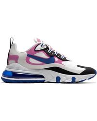 Nike Air Max 270 React Black White Bleached Coral W Lyst