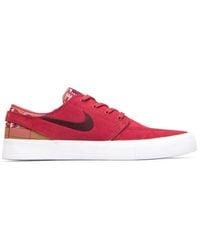 Nike Sb Zoom Stefan Janoski Rm Premium Skate Shoe In Blue For Men Lyst