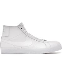 nike sb zoom blazer mid white celestial gold