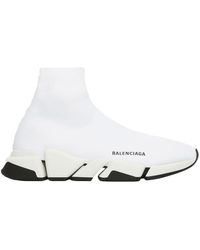 قائد المنتخب مؤقت دمج balenciaga speed trainer bianche -  kreativitaetstheorie.com