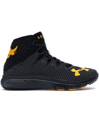 black under armour high tops