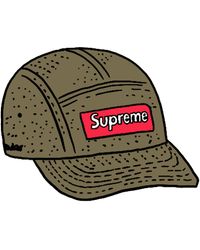 supreme afternoon camp cap