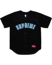 Opening Ceremony Baseball Jersey in Blue for Men - Lyst