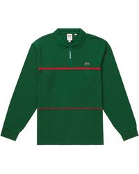 supreme long sleeve polo