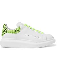 alexander mcqueen white and green