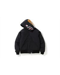 bape shark down jacket
