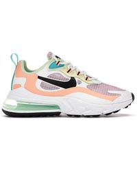 Nike Air Max 270 React Light Beige Chalk W In White Lyst