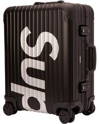 supreme hard case luggage