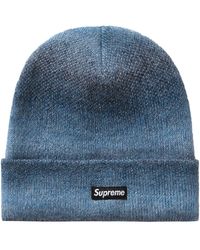 supreme mohair beanie black