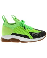 versace lime green shoes