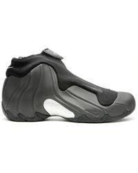 nike flightposite silver