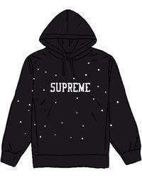 eyelet hooded sweatshirt supreme