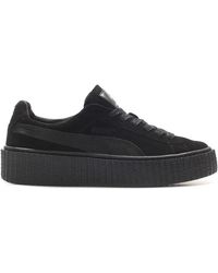 Puma Creepers Rihanna Fenty Black Oatmeal W Lyst