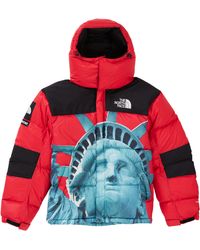 Supreme The North Face Mountain Baltoro Jacket In Blue White Blue For Men Save 7 Lyst