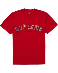 supreme city arc tee black