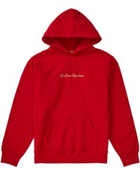 supreme le luxe hoodie black