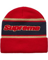 supreme chenille beanie