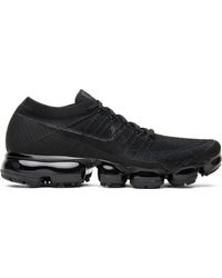 vapormax leather triple black