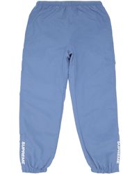 supreme nike leather warm up pant