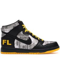 nike dunk high supreme tz laf flom