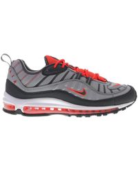 Nike Air Max 98 Black Oil Grey In Gray For Men Lyst Nike Air Max 98 Black Oil Grey In Gray For Men Lyst