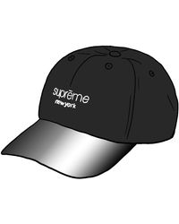 supreme acrylic visor 6 panel
