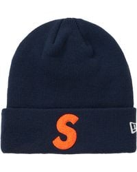 supreme s logo beanie