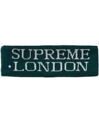 supreme headband green