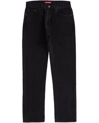 supreme black skinny jeans