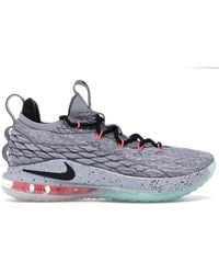 lebron 15 low team red