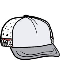 supreme side logo 5 panel