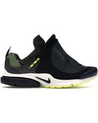 nike presto foot tent comme des garcons black