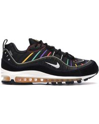 Nike Air Max 98 White Teal Nebula University Gold For Men Lyst