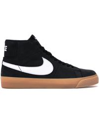 Nike Sb Zoom Blazer Mid Orange Label In Black For Men Lyst