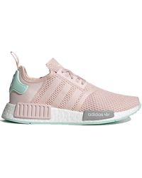 adidas nmd r1 core black clear pink