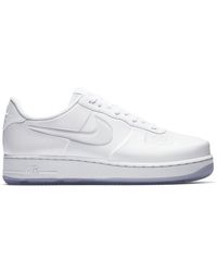 nike air force 1 foamposite triple white