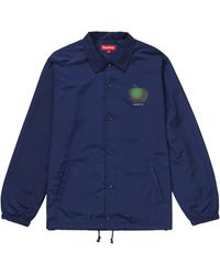 supreme apple coach jacket