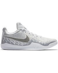 nike mamba rage dark grey pure platinum